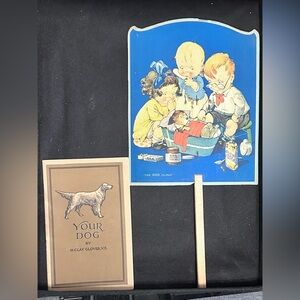 Vintage  666 Clinic illustration Charles Twelvetrees & 1927 Your Dog H. Clay G